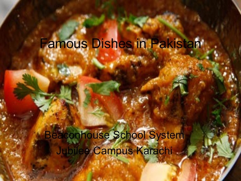 Famous Dishes of Pakistan