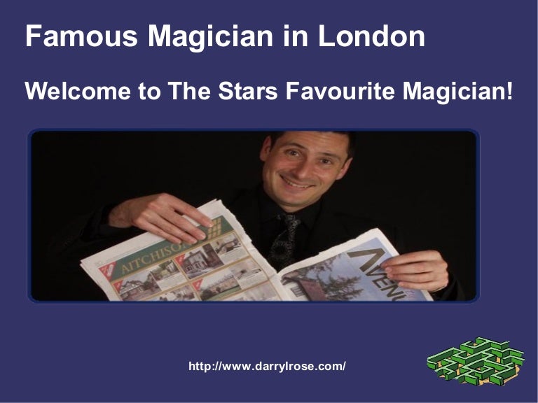 Famous magician in london