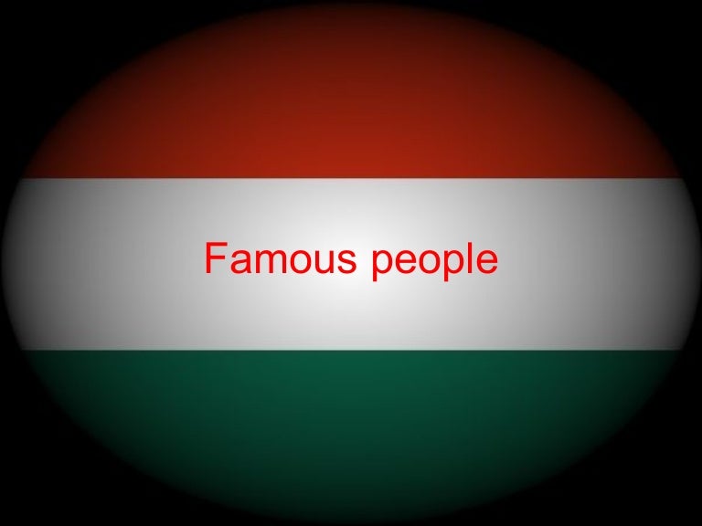 Famous people