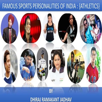 Famous sports personalities of india