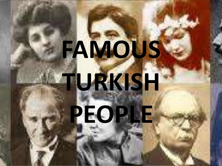 Famous Turkish People Presentation USS