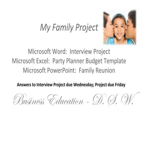 Family Reunions: 10 Steps for Successful Planning | PDF