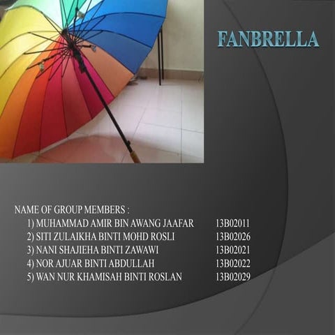 Fanbrella