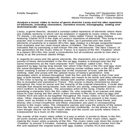 'Fancy' music video analysis