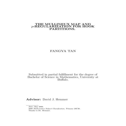 The Mullineux Map and p-Regularization For Hook Partitions