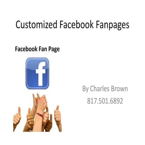 Custom Facebook Fanpages