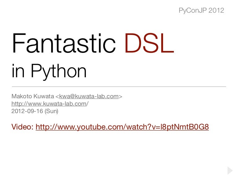 python dsl