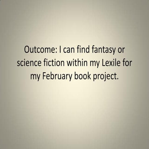 Fantasy science fiction 1