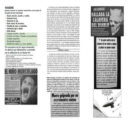 Documento Crónica/Fanzine [Anuncios noticiosos]