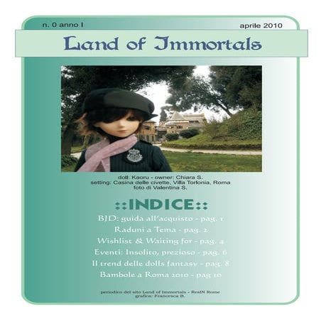 Land of Immortals - Fanzine n.0