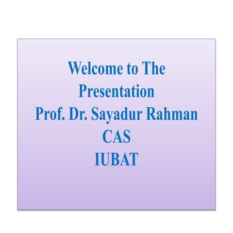 FAO - FOOD AND AGRICULTURE ORGANIZATION -Power Point Presentation | PPTX