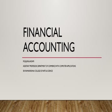 Financial Accounting basics with its concepts.pptx