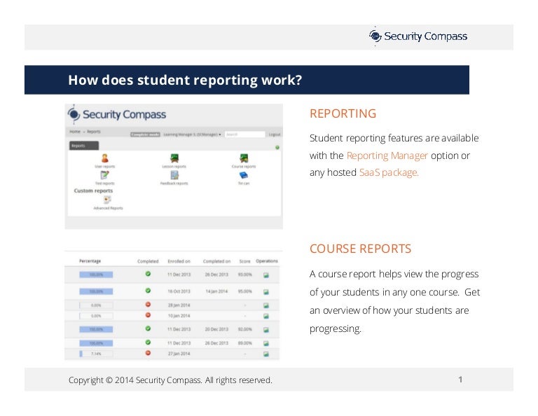 FAQ How do I pull reports for my students?