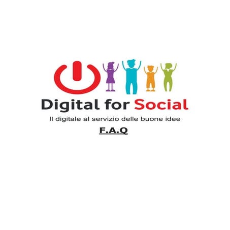 Digital for social: FAQ della Fondazione Vodafone