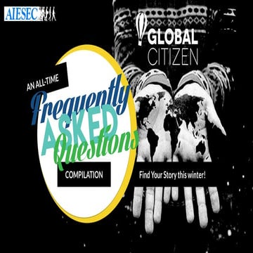 Global Citizen | Frequently Asked Questions