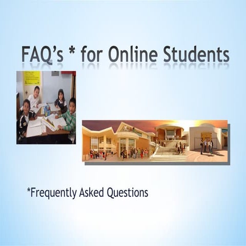 Faq onlinestudents fa10