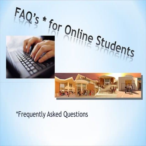 Faq onlinestudents fa10