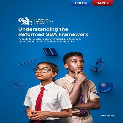 Comprehensive Guide to the Reformed CXC SBA Framework for 2026 | PDF