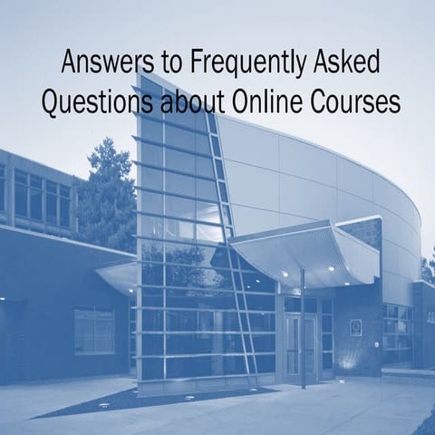 Faq's for online students   compressed