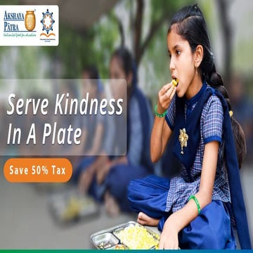 Your One Click Can Change A Child’s Life & Give Tax Benefits 