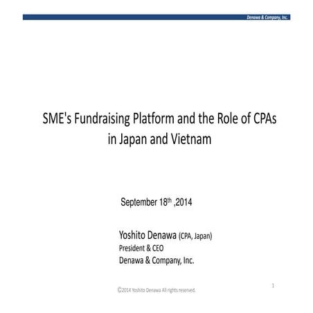 Resume for the 1st class of Financial Advisory Research Association. Crowdfun...