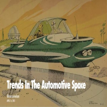 Trends In The Automotive Industry