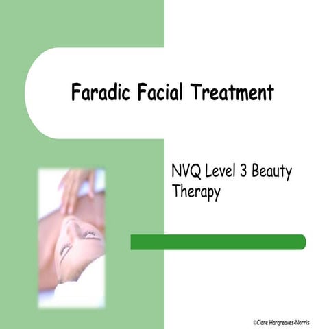 Faradic Facial Treatment