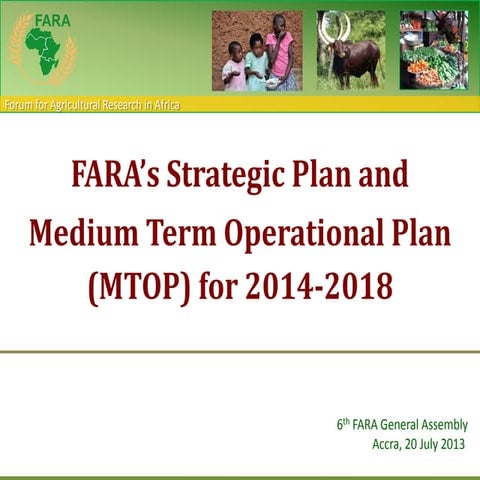 Fara strategy and mtop 2014 2018 eob july 2013