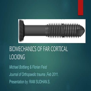 biomechanics of far cortex locking