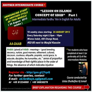 Fardh ain intermediatecourse-poster...