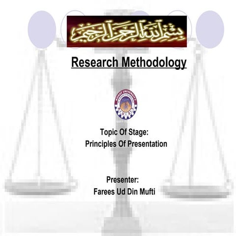 Farees Mufti Presentation Slides