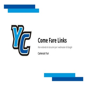 Come Fare Links Verso il Proprio Sito Web