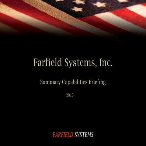 Farfield systems caoabilities feb 2013