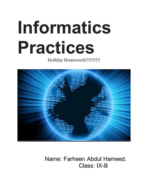 Farheen abdul hameed ip project (MY SQL);