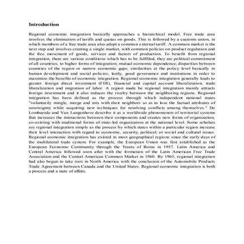 An Overview of European Union(EU)