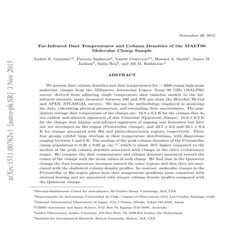 Far infrared dust_temperatures_and_column_densities_of_the_malt90_molecular_c...
