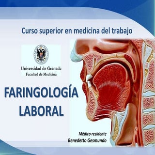Faringología laboral