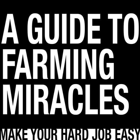 A Guide to Farming Miracles (for UX teams in tough environments)