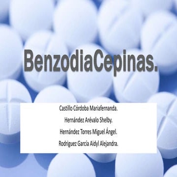 Farmacos benzodiacepinicos