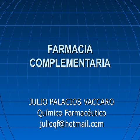 Farmacia complementaria