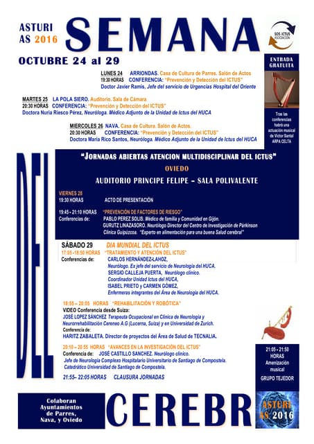 Semana del Cerebro en Asturias