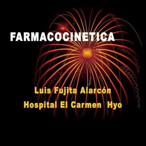 Farmacocinetica  Papa Ppt  