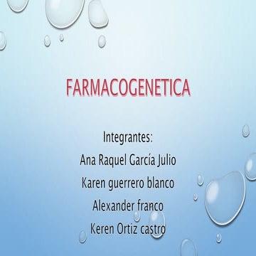 Farmacogenetica
