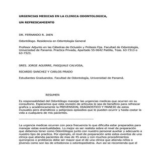 Farmacos odontologia