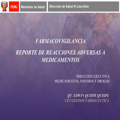  reacciones adversas a medicamentos