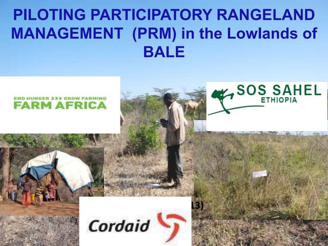 Participatory Rangeland management practice in Ethiopia