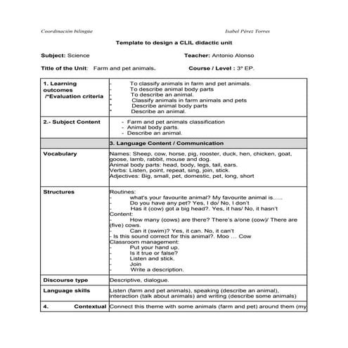 Farm and pet animals