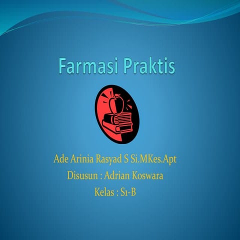 Farmasi praktis - Anak-farmasi.com