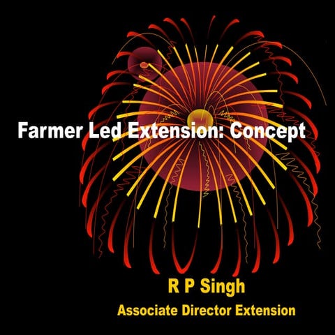 Farmer led extension i