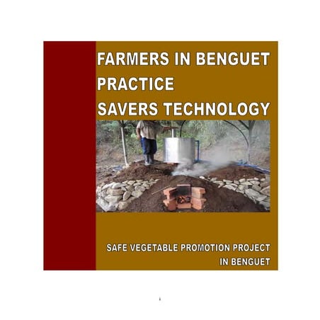 Farmers in benguet practice saver technology